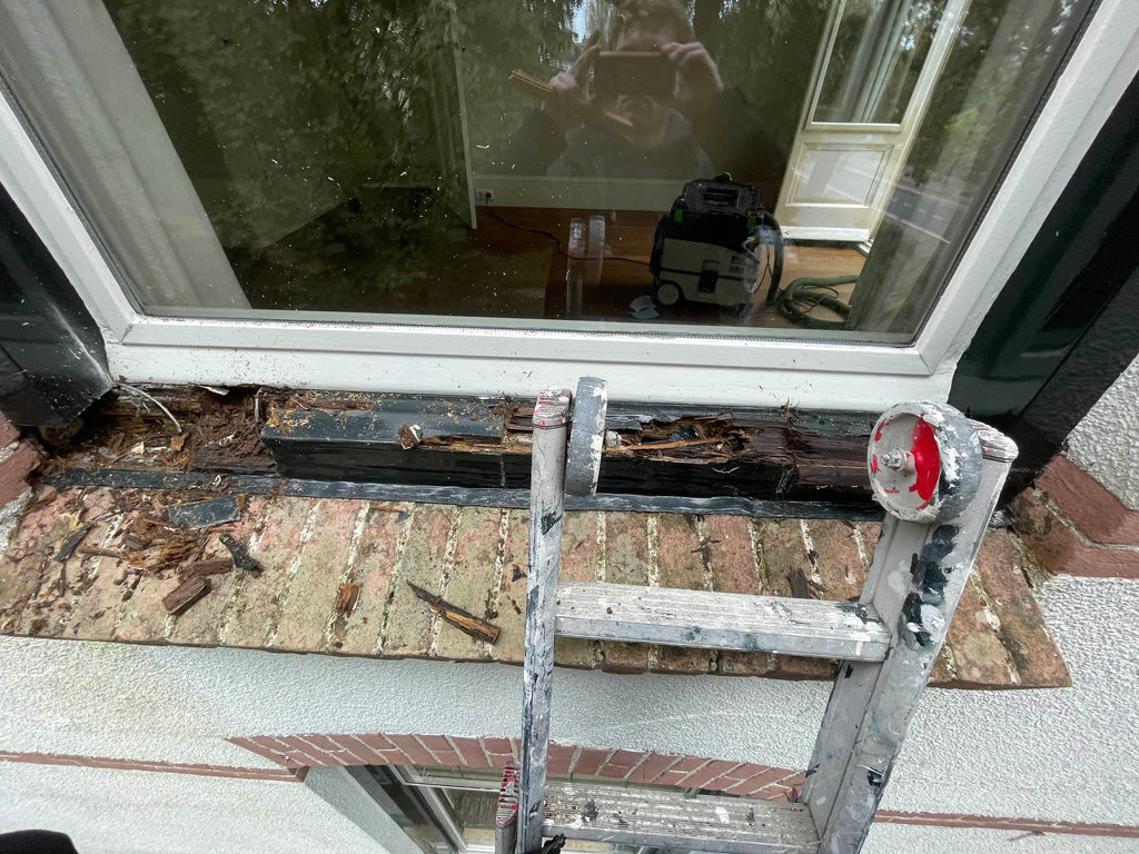 Spoedreparatie houtrot kozijnen